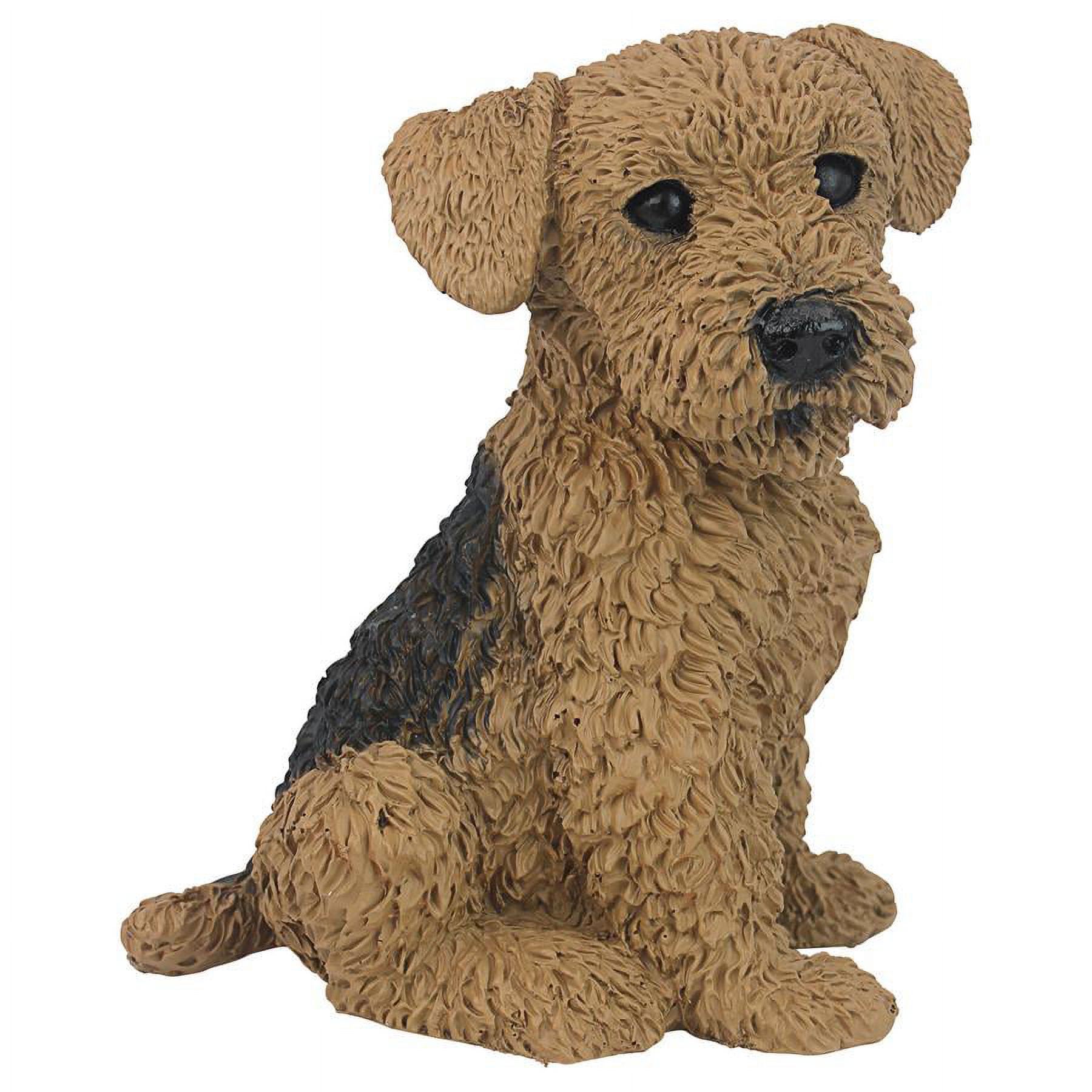 Design Toscano Airedale Puppy Dog Statue - image 2 of 7