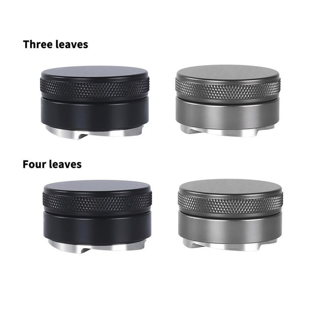 Coffee Distributor and Tamper Espresso Leveler Height Adjustable Espresso Leveler Height Stainless-steel Coffee Powder Leveler for Home Coffee Shop Bakery