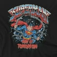 thumbnail image 2 of Popfunk Superman Band Chain Break Unisex Adult Tall T Shirt (X-Large) Black, 2 of 4