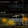 thumbnail image 5 of Solar Path Lights 8 LED 4 Pack Solar Powered Firefly Garden Lights Outdoor Fast Charge Battery Swaying Lights Decorative for Pathway Yard Patio Landscape, 5 of 7