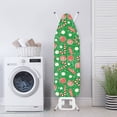 thumbnail image 3 of HELLHERO Candy Cane Pattern Ironing Cover Protector Easy to Install Breathable Soft Fabric for Mother(Not Heat Resistant), 3 of 5