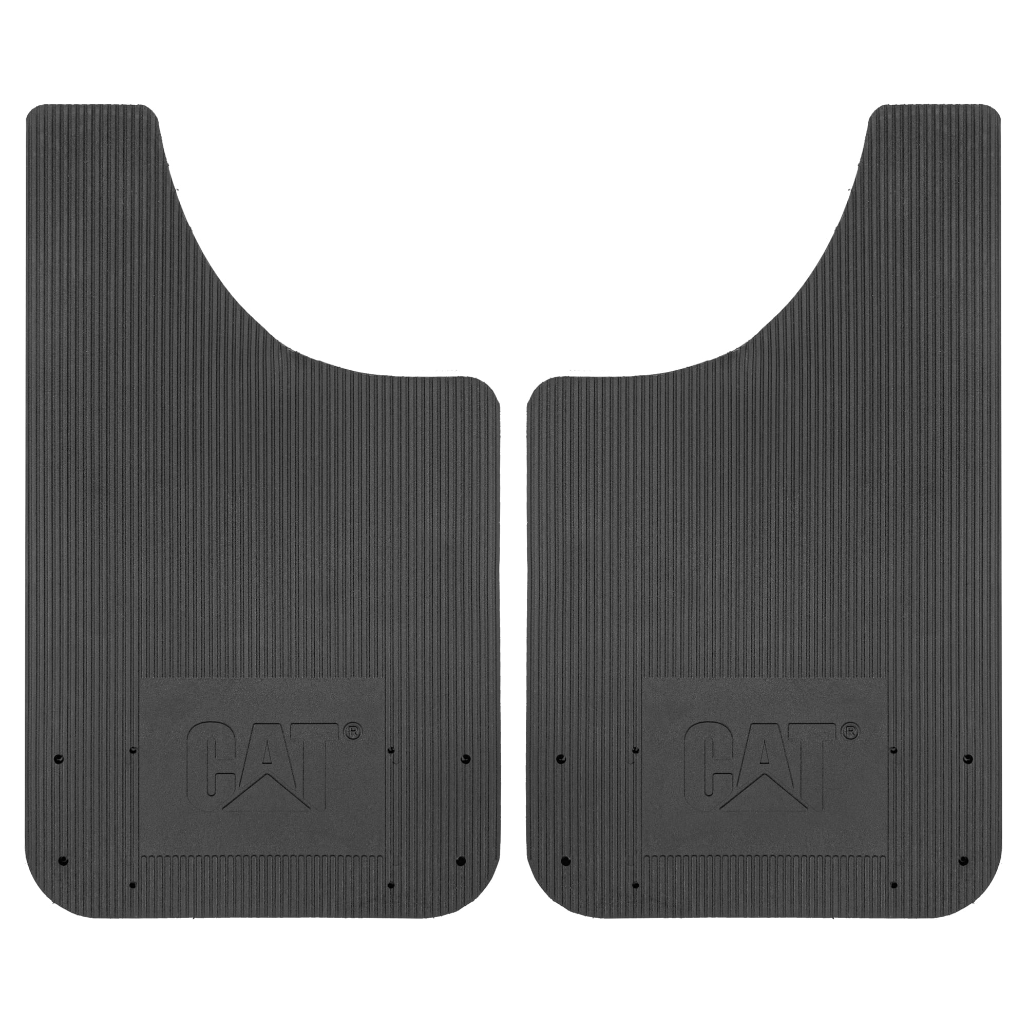 CAT Heavy Duty Pro Mud Flap, Dirt/Slush Protection, Night Reflectors 4 Piece Pack