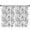White Vegetable Pattern, variant on Blackout Kids Curtains,White Witchcraft Sun Moon Snake Pattern Childrens Insulated Curtains Set Of 2,Bedroom Essentials,Toddler Room Decor 42x63in(106x160cm)