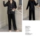 thumbnail image 3 of Conjunto De Pijamas para Mujer Cinturillas Elásticas Pijamas De Seda De Hielo para Mujer Amigables con La Piel ANGGREK Otros, 3 of 7