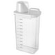 thumbnail image 4 of Caja de almacenamiento de polvo para ropa, contenedor para alimentos secos, cubierta hermética transparente, dispensador de líquido para rop, 4 of 9