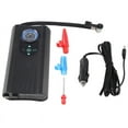 thumbnail image 2 of Car Air Pump Universal Portable Tire Inflator Air Compressor,1 x Car inflatable pump,Black, 2 of 8
