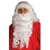 Rubie's Santa Beard and Wig Set, White, One Size