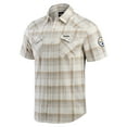 thumbnail image 2 of Men's Darius Rucker Collection by Fanatics Gray Pittsburgh Steelers Plaid Full-Snap Shirt, 2 of 4