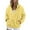 A026-Yellow, variant on BDPORKAS Womens Fleece Jacket Fall Winter Full Zip Sherpa Coat No Hood