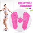 thumbnail image 5 of Rosa Torciendo La Placa De La Cintura Disco De Fitness Giratorio De 27,5 Cm En Su Lugar Dispositivo De Adelgazamiento Deportivo Tummy Twister oso de fresa Electrónica, 5 of 5