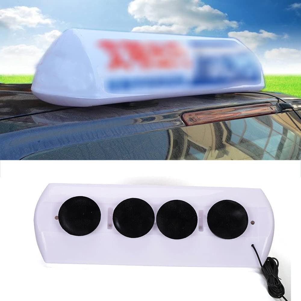 DENEST 21.65" 11W DIY LED Blank Taxi Cab Sign Strong Car Roof