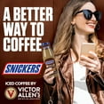 thumbnail image 5 of 2x Victor Allen's Snickers Iced Coffee Latte, Ready to Drink, 13.7 oz Bottles, 5 of 6