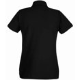 thumbnail image 2 of Fruit of the Loom Womens Premium Cotton Pique Lady Fit Polo Shirt, 2 of 4