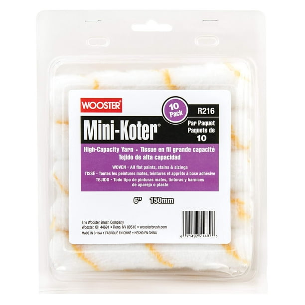 Yarn Wooster Mini-Koter de 6 pulgadas, paquete de 10