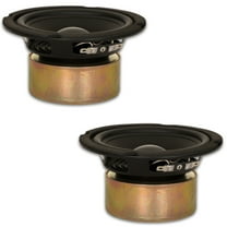 2 Goldwood Sound GW-5028/S Shielded 5.25" Woofers 130 Watt each 8ohm Replacement Speakers