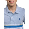 thumbnail image 5 of U.S. Polo Assn. Boys Chest Stripe Jersey Polo Shirt, Sizes 4-18, 5 of 5