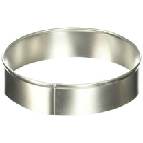 R & M Round Circle Biscuit and Cookie Dough Cutter Tin-Plate Steel 4"