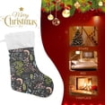 thumbnail image 2 of Coolnut Wildflower Christmas Stocking, Personalized Large Candy Stocking, Xmas Stockings Decoration Hanging Gift for Family Holiday Party Ornaments Decor Fireplace, 2 of 7