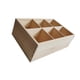 thumbnail image 1 of Portalápices de madera,Portalápices de madera Organizador de bolígrafos de escritorio,Organizador de escritorio con portalápices de 6 compartimentos,Portalápices de madera Almacenamiento, 1 of 9