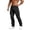 Black, variant on Gradient Print Cargo Pants With Side Pockets Utility Trousers For Outdoor Casual Wear Style Work Green XL