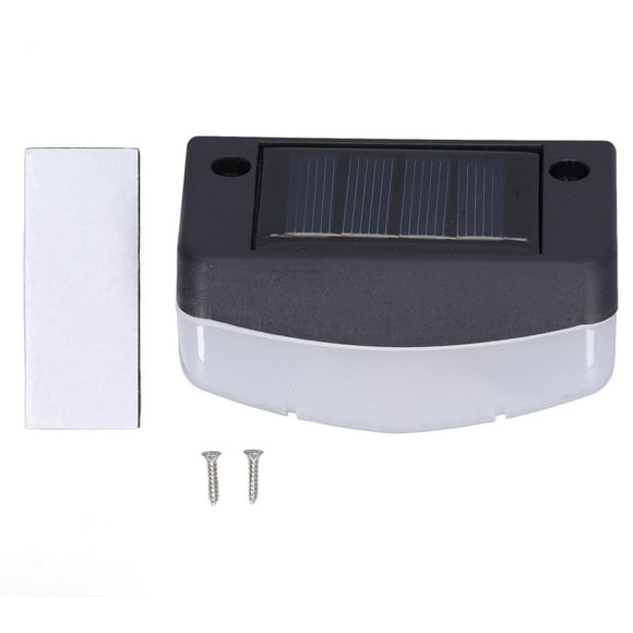 Stairs Steps Lamps,Solar Stair Light LED Fence Lamp LED Stair Light Compact and Lightweight