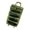 Green, variant on Fanoery Extra Thick Cloth Tool Carry with Zippered Pockets Roll Up Tool Wrap