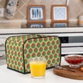 thumbnail image 5 of KLL Summer Watermelon Print 2 Slice Toaster Dust Covers Kitchen Small Appliance Cover with 2 Pockets,Can hold Jam Spreader Knife & Toaster Tongs (11.4 x 7.9 x 7.5), 5 of 6