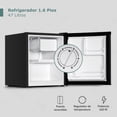 thumbnail image 2 of Refrigerador 1.6 Pies Capacidad 47 Litros Con Congelador 1 Puerta 115V Voltio negro S, 2 of 8