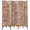 Light Brown, variant on Wooden Room Divider Classic Venetian 6 Panel Wood Slat 67"H Light Brown