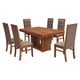 thumbnail image 1 of Comedor 6 Sillas Kessa Muebles Gema Nogal, 1 of 2