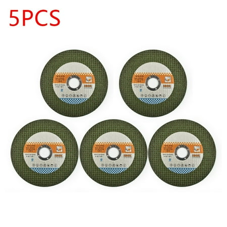 

5pcs 4-inch Resin Cutting Wheel Grinding Disc Angle Grinder Metal Cutter Tool