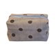 thumbnail image 2 of Bolso De Cosméticos Neceser de pana con lunares Neceser vintage para adolescentes (Gris Dot L) Ndcxsfigh Para Estrenar, 2 of 9