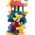 thumbnail image 4 of Juguetes masticables para pájaros, juguetes de madera para loros, cuerda flexible de madera para periquitos, cacatúas y agapornis - Talla L, 4 of 5
