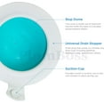thumbnail image 3 of Universal Stopper Plug Cover for Bathtub, Bathroom and Kitchen Sink Drains, White, 3 of 3
