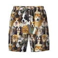 thumbnail image 5 of Rocae Cute Dog for Men's Swim Trunks Quick Dry With Two Side Pockets and One Lined Patch PocketLarge, 5 of 9