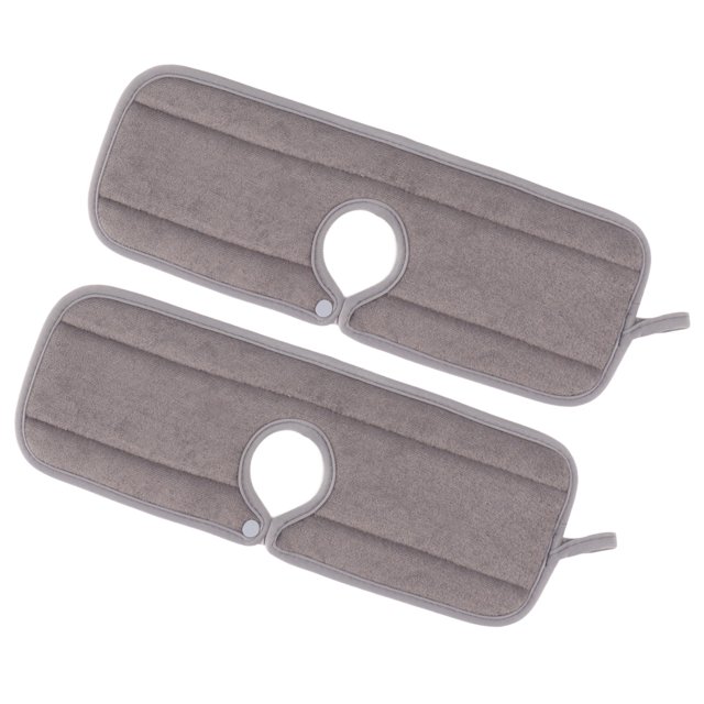 Colector de goteo para fregadero de tela, 2 uds., alfombrilla para bandeja de grifo, alfombrilla lavable para grifo, alfombrilla protectora para fregadero, rendimiento lleno de energía
