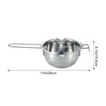 thumbnail image 6 of Hariumiu Stainless Steel Melting Pot for Wax Soap Chocolate 400/600ml Wax Melting Boiler Homemade Craft Gadget for Candle Making Baking, 6 of 7