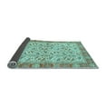 thumbnail image 2 of Ahgly Company Indoor Rectangle Oriental Light Blue Traditional Area Rugs, 2' x 4', 2 of 4