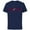 Navy, variant on Disney Floral Mickey Mouse Mom - Short Sleeve Cotton T-Shirt for Adults - Customized-Black
