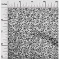 thumbnail image 2 of oneOone Viscose Chiffon Gray Fabric Floral Retro Fabric For Sewing Printed Craft Fabric By The Yard 42 Inch Wide, 2 of 5