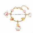thumbnail image 4 of Anime Kitty Charm Bracelet Jewelry Family Cartoon Charm Bracelet Gifts for Women Girl - Ages 3+, 4 of 4
