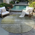 thumbnail image 6 of Addison Rugs Chantille Indoor/Outdoor Transitional Modern Taupe Washable Round Rug, 8' x 8', 6 of 6