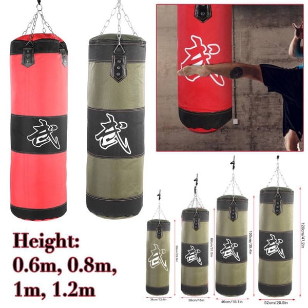 100cm Training MMA Boxing Hook Kick Sandbag Fight Karate Punch Punching Sand Bag 