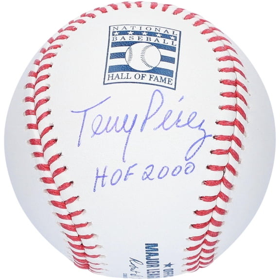 Tony Perez Cincinnati Reds Autographed Hall of Fame Logo Baseball with "HOF 2000" Inscription - Fanatics Authentic Certified