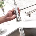 thumbnail image 4 of AIMADI Contemporary Kitchen Sink Faucet,Single Handle Stainless Steel Kitchen Faucets with Pull Down Sprayer,Brushed Nickel, 4 of 6