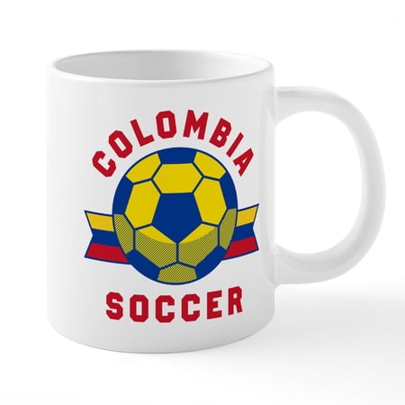 CafePress - Colombia Soccer Mugs - 20 Oz White Ceramic Mega Mug