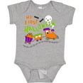 thumbnail image 3 of Inktastic My First Halloween Train with Pumpkins, Bats, Cat,and Ghost Boys or Girls Baby Bodysuit, 3 of 5
