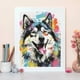 thumbnail image 4 of Pintura de diamantes 5D para decoración del hogar, bordado de mosaico de animales, perro, Cuadrado completo, redondo, arte DIY, punto de cruz, regalo hecho a mano, 4 of 4