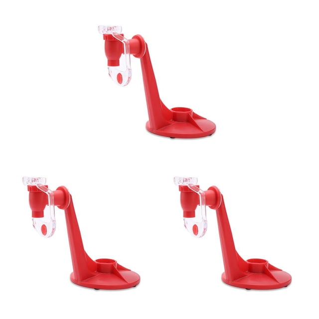 Inteprter Dispensador manual de botellas de bebidas para pub Herramienta para beber en banquetes al aire libre en interiores Máquina Rojo 1ra Generación 3Conjunto
