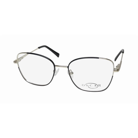OSCAR DE LA RENTA OSL 755 EYEGLASS FRAME/EYEWEAR OVERSIZED SHAPE LENSES DESIGNER